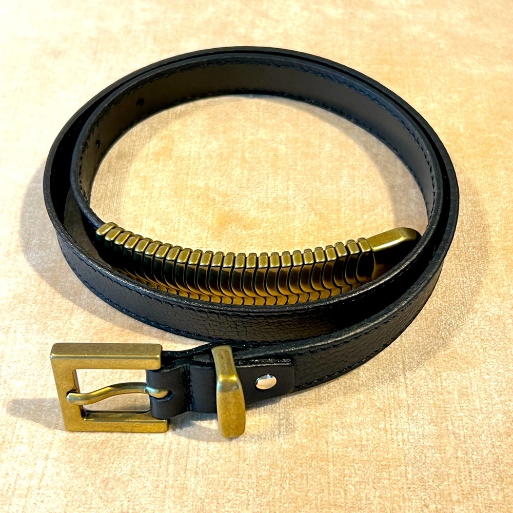 Cala Jade leather belt